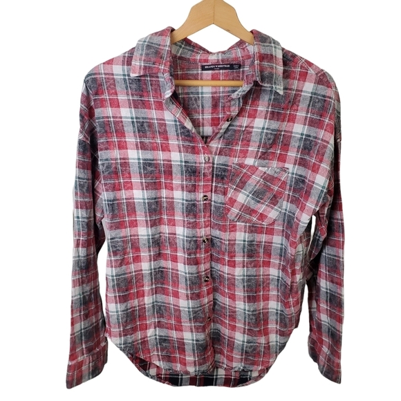 Brandy Melville Tops - Brandy Melville Flannel Top
